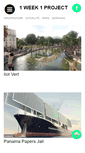 Mobile Screenshot of 1week1project.org